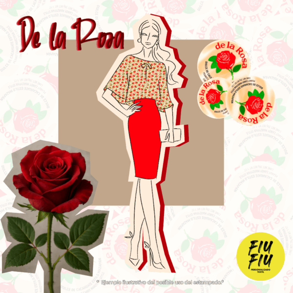 Estampado De la Rosa