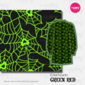 Estampado Green red