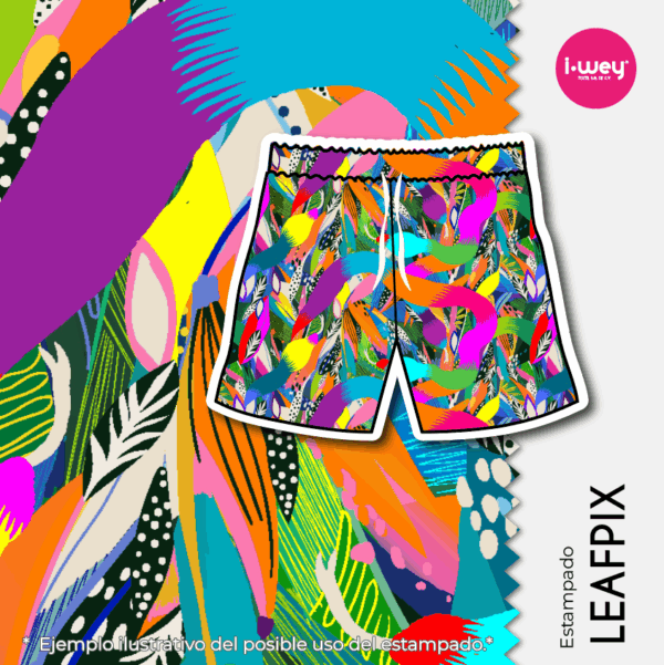 Estampado Leafpix