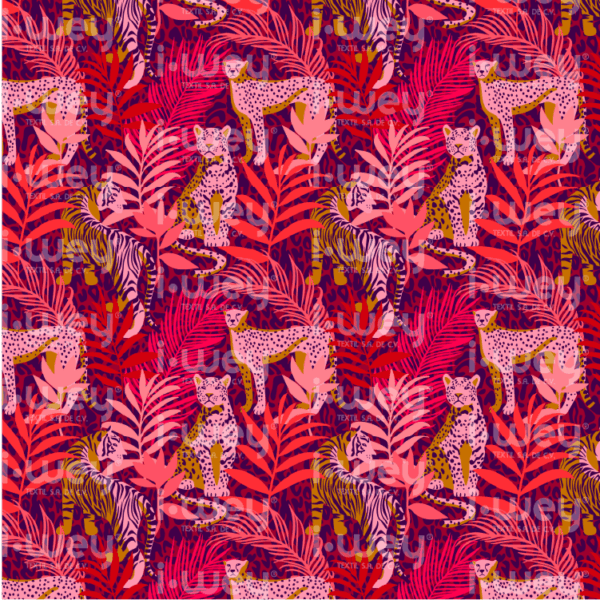 Estampado Pink jungle