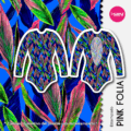 Estampado Pink folia