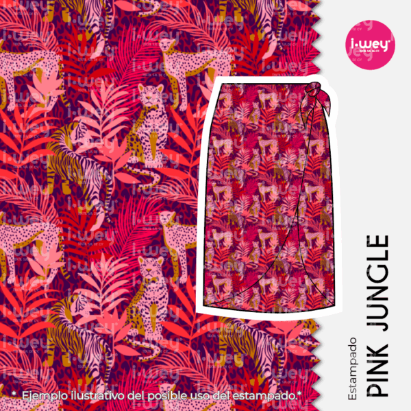 Estampado Pink jungle