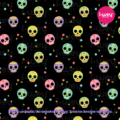 Estampado Points Skulls