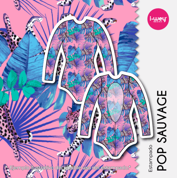Estampado Pop Sauvage