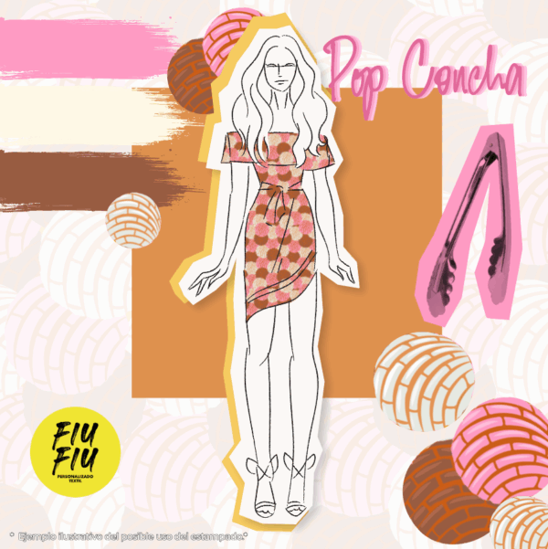 Estampado Pop concha