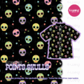 Estampado Points Skulls