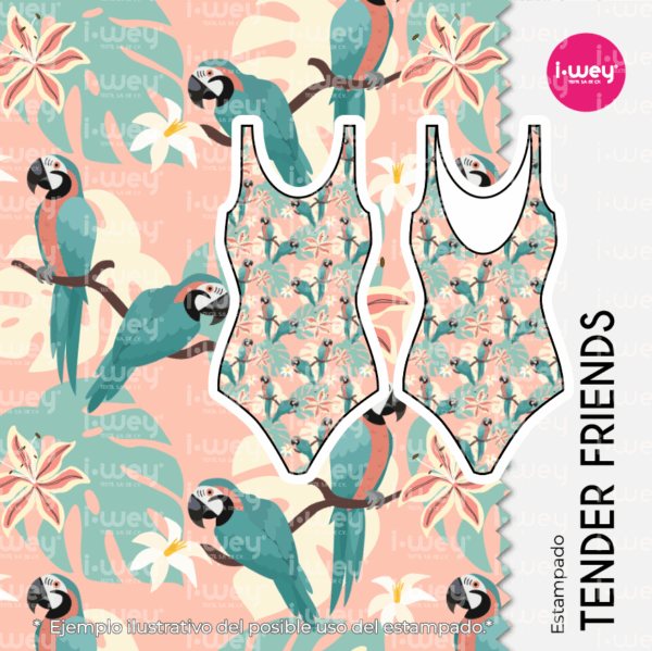 Estampado Tender friends