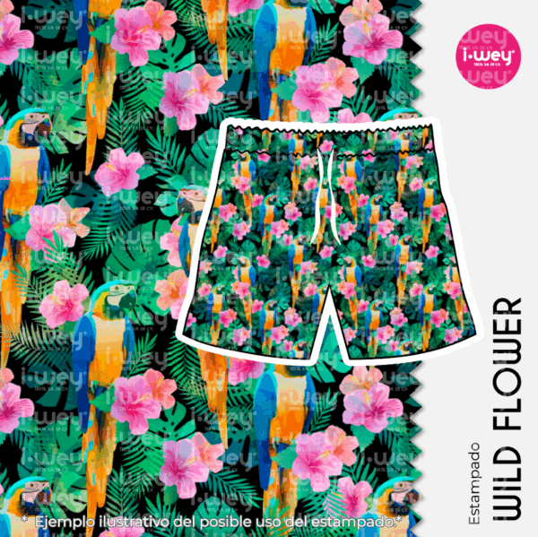 Estampado Wild flower