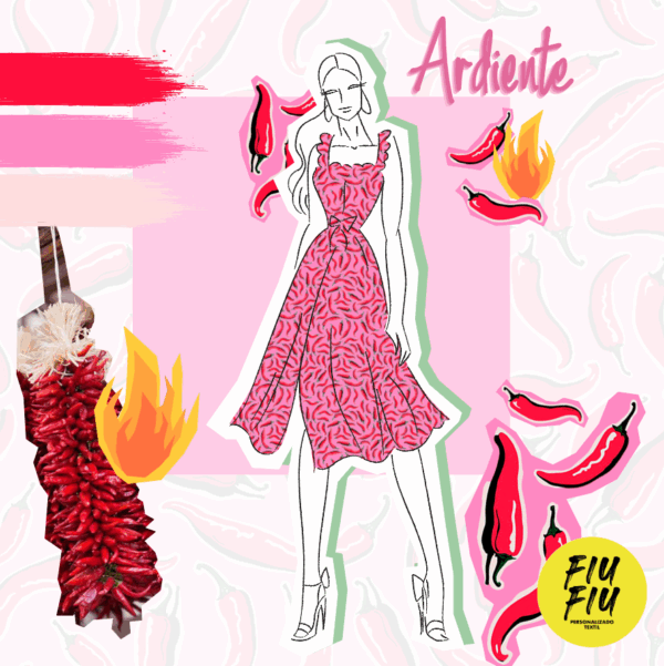 Estampado Ardiente