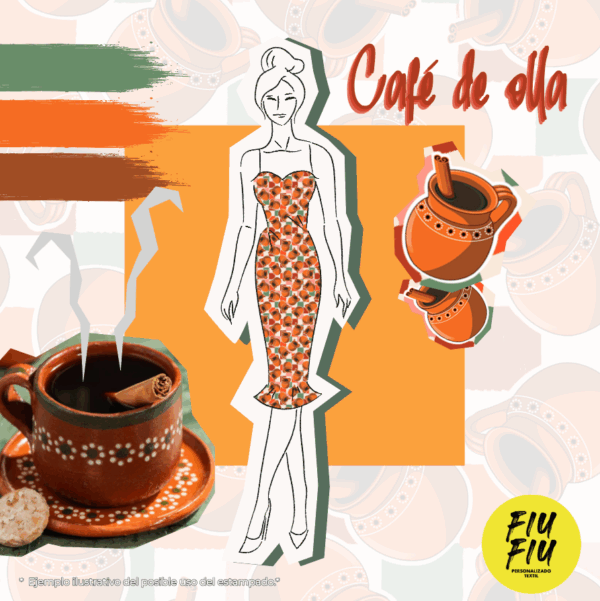 Estampado Café de olla