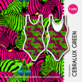 Estampado Cebralux green