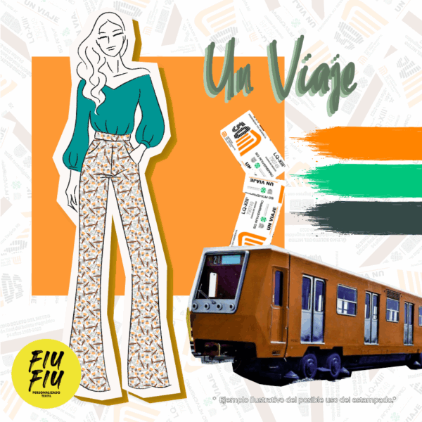 Estampado Un Viaje
