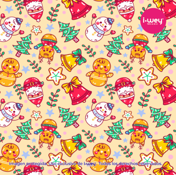 Estampado Happy Holidays