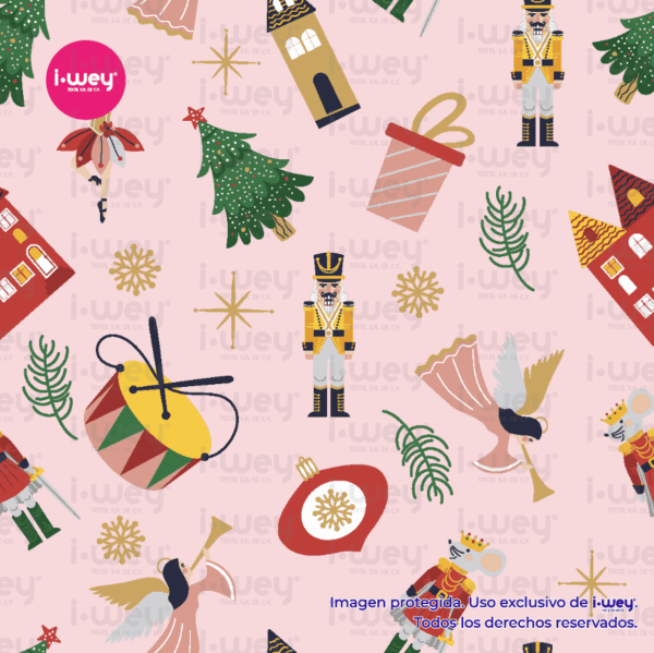 Estampado Cuento Navideño