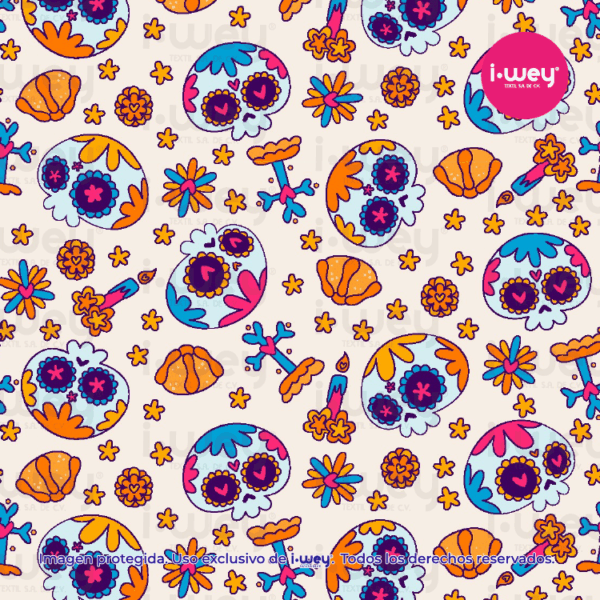 Estampado Dulce Ofrenda
