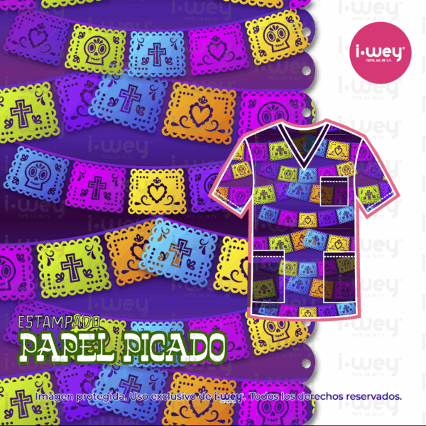 Estampado Papel Picado
