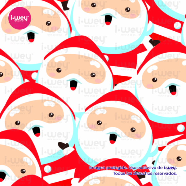 Estampado Santa x1000
