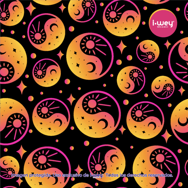 Estampado Sun and Moon