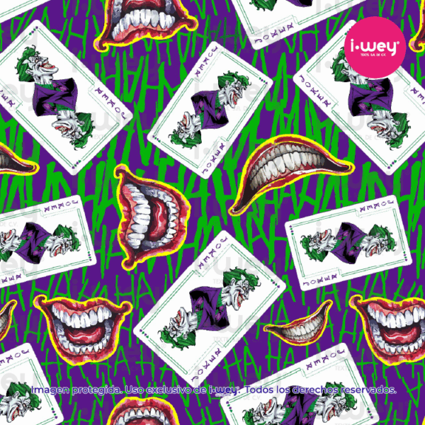 Estampado Joker Cartas
