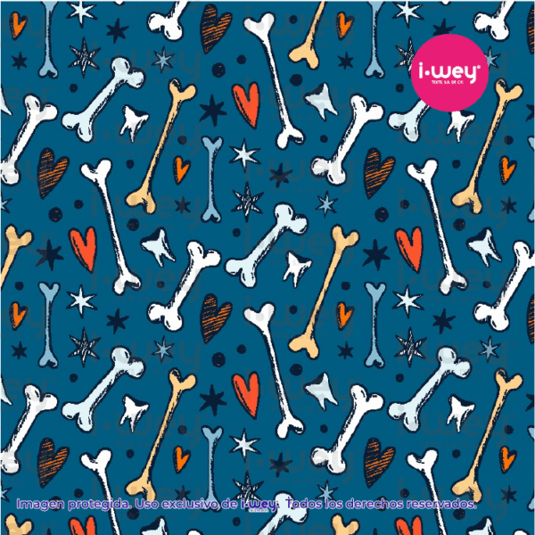 Estampado Bones