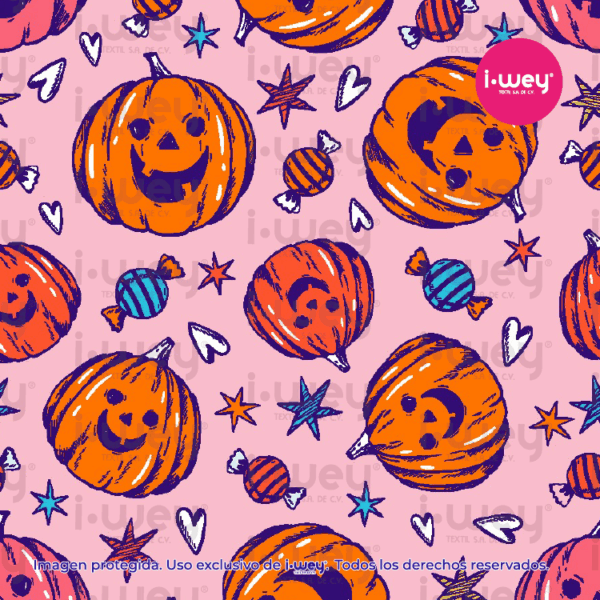 Estampado Pink Pumkin
