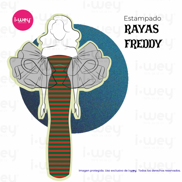 Estampado Rayas Freddy