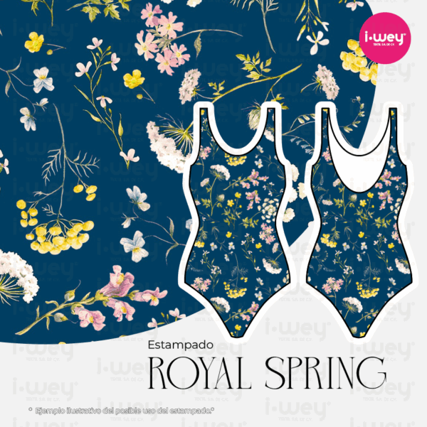Estampado Royal Spring