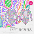Estampado Happy Flowers