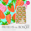 Estampado Frutillas del Bosque