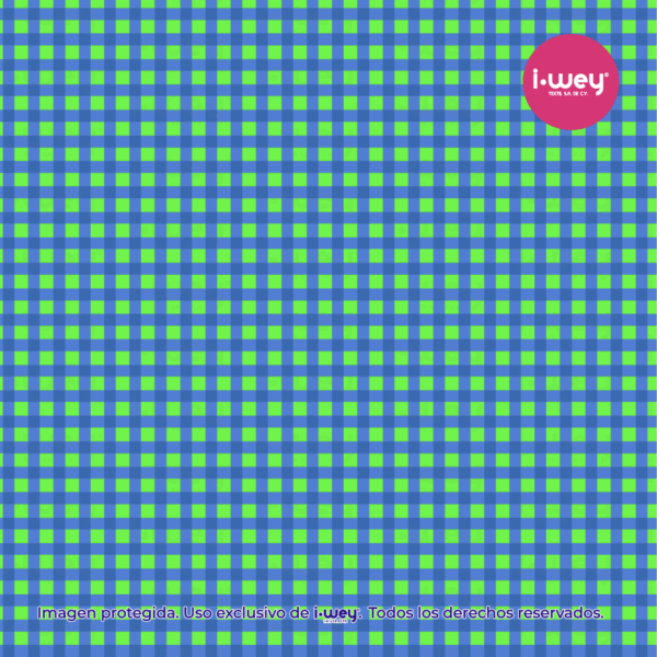 Estampado Cuadritos Lilagreen