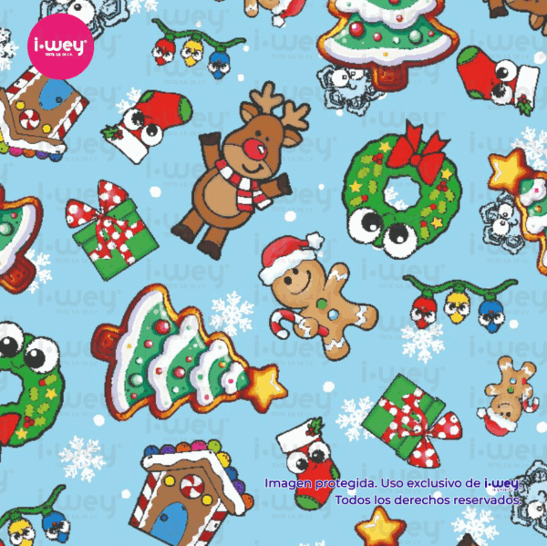 Estampado Coockies Xmas