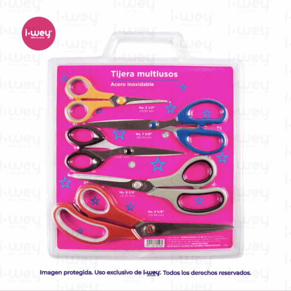 Paquete de Tijeras Multiusos