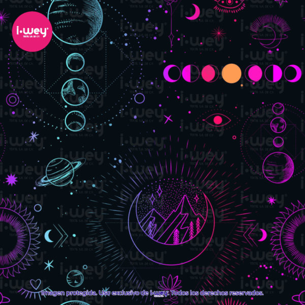 Estampado Mística Celestial