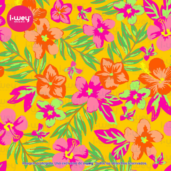 Estampado Estallido Floral