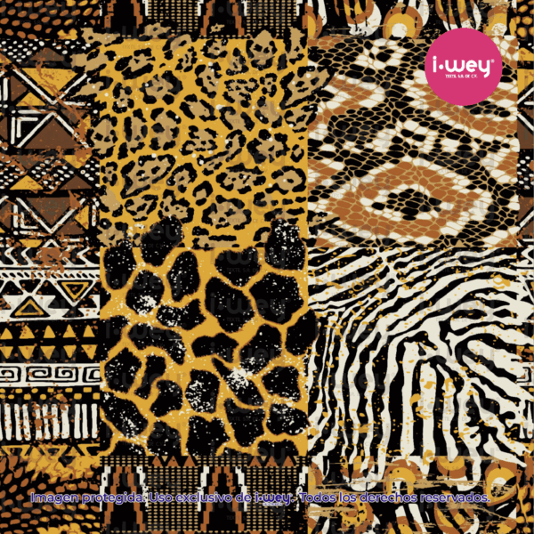 Estampado Savage Rhythm
