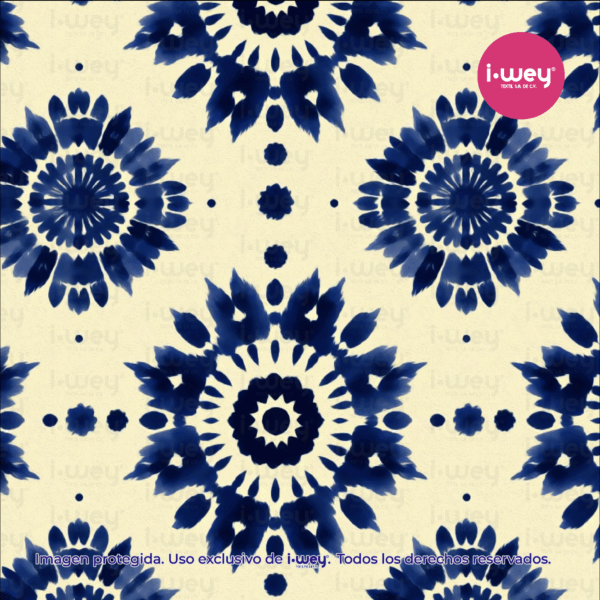 Estampado Talavera Fractal
