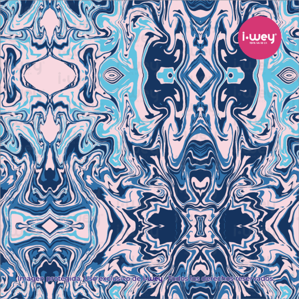 Estampado Trance Celestial