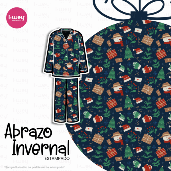 Estampado Abrazo Invernal