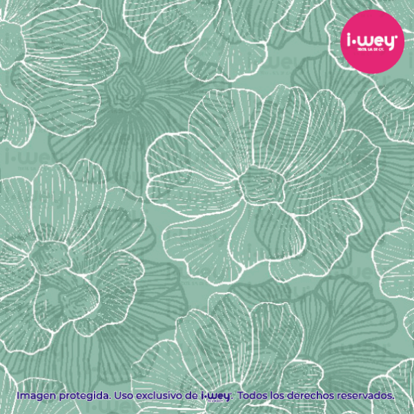 Estampado Aqua Fiore