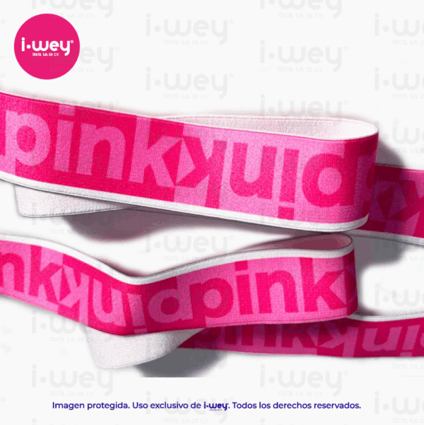 Elástico Estampado Pink