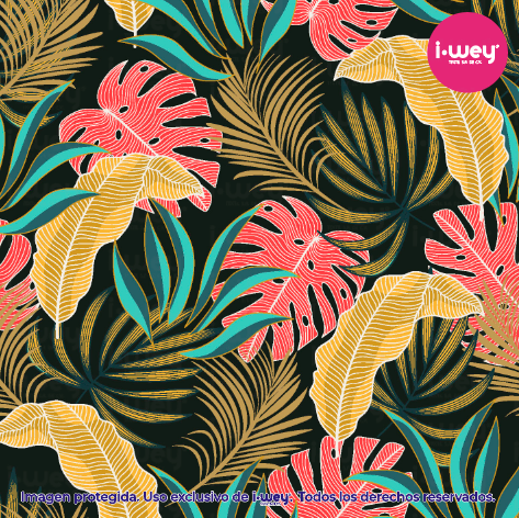 Estampado Golden Petals