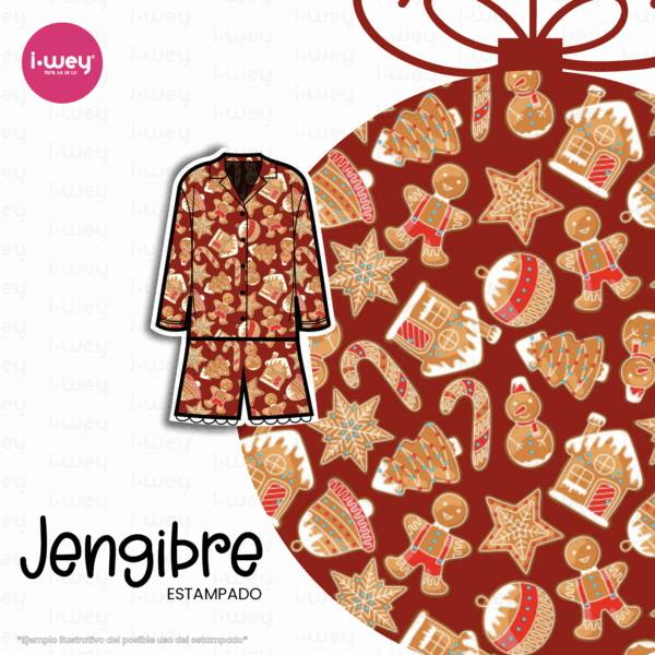 Estampado Jengibre