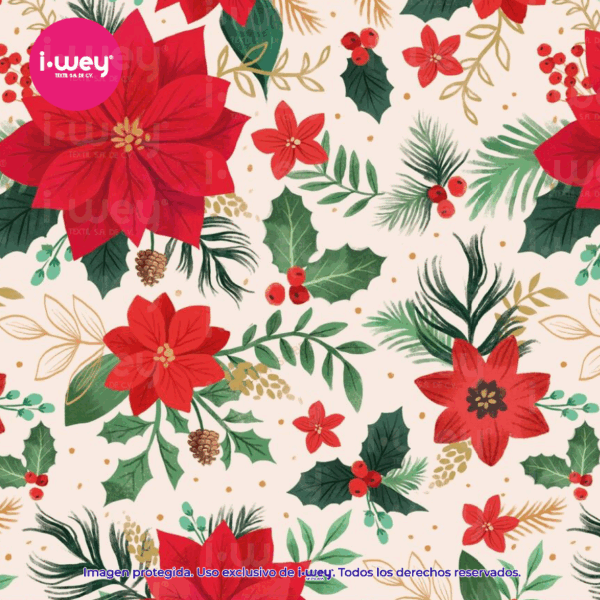 Estampado Noche Buena