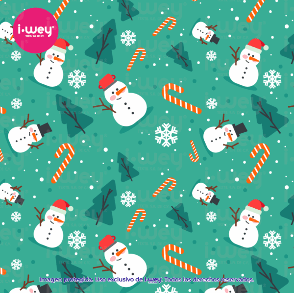 Estampado Caramelo Nevado