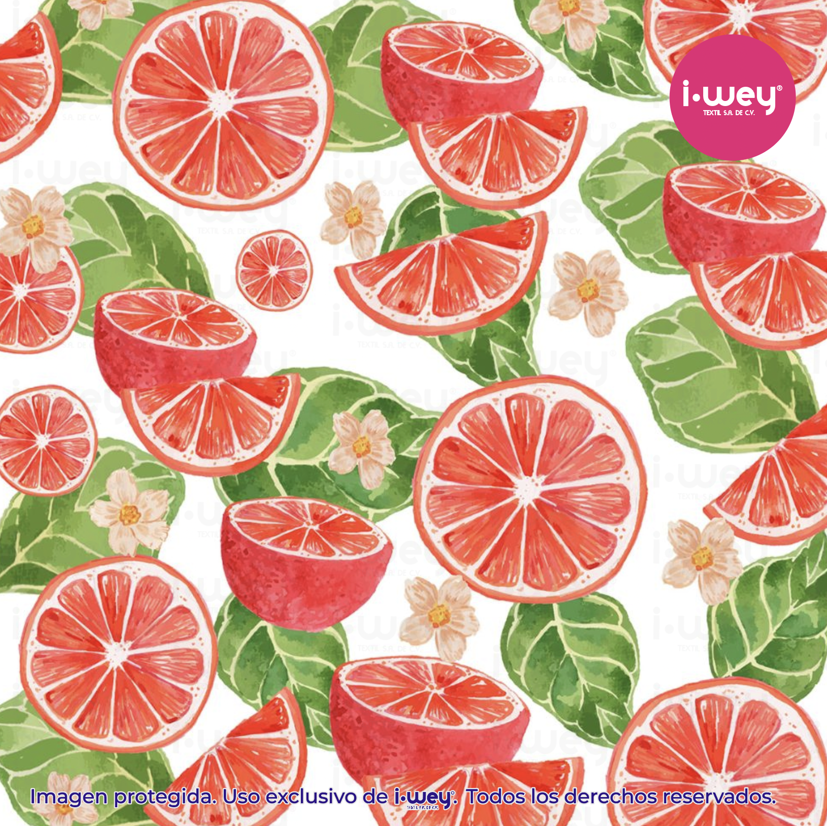 Estampado Toronja Paraíso