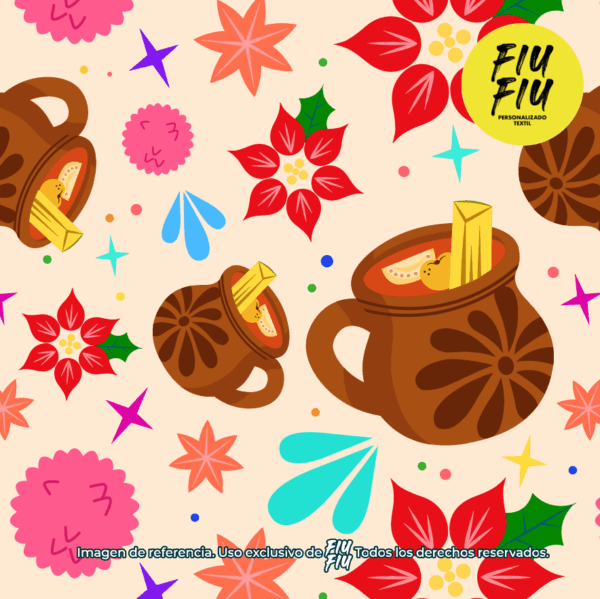 Estampado Ponche de frutas