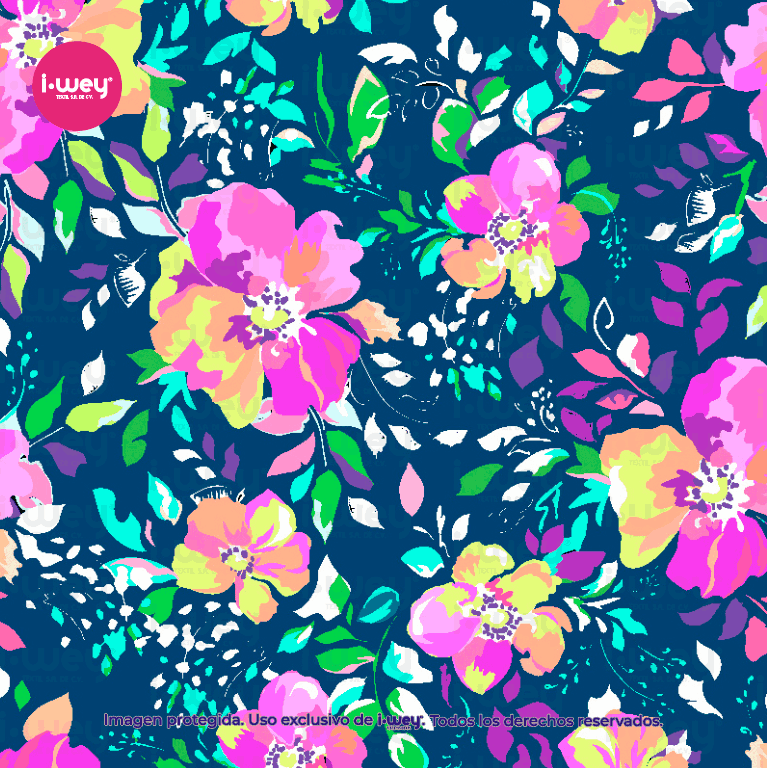 Estampado Vibrantpetal