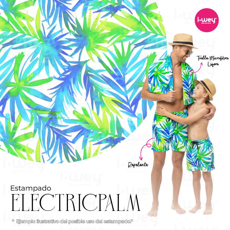 Estampado Electricpalm