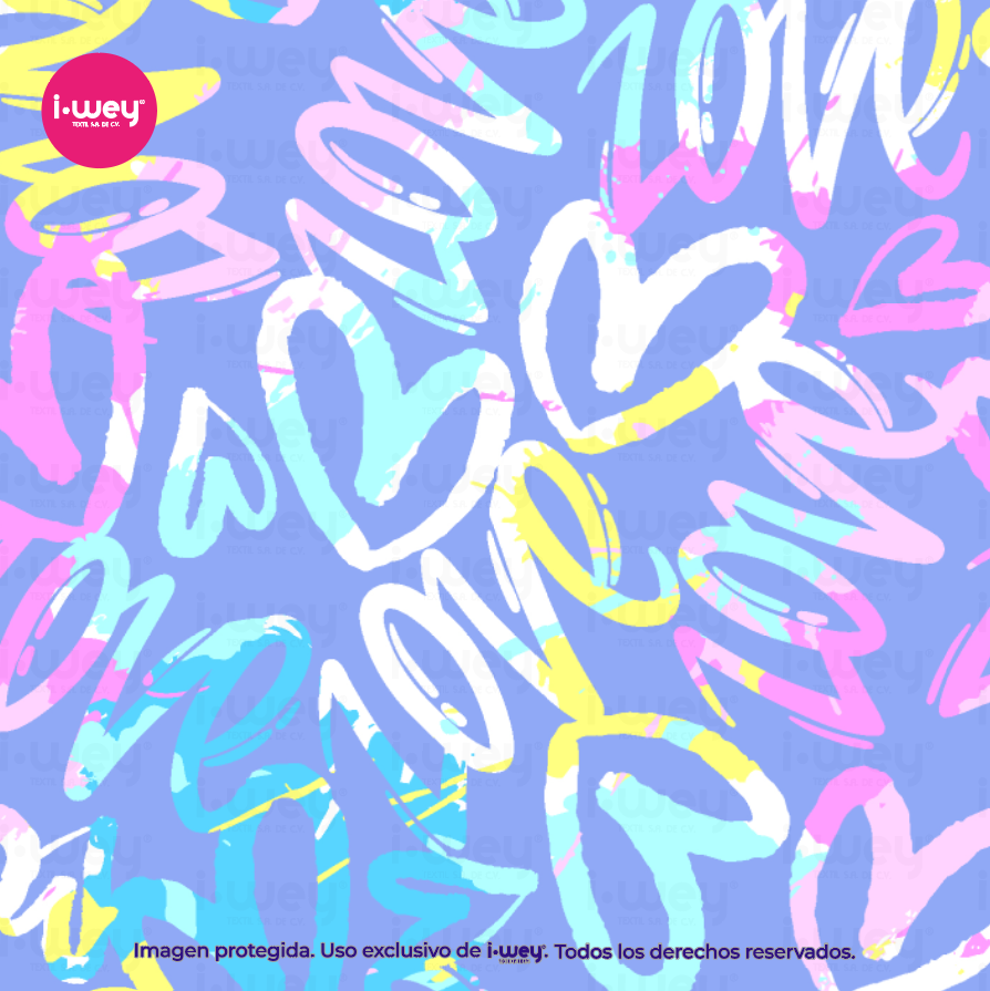 Estampado HeartsLines