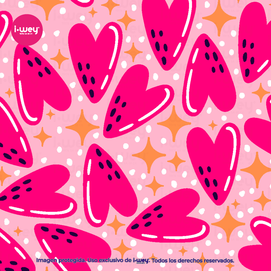 Estampado Shiny Love